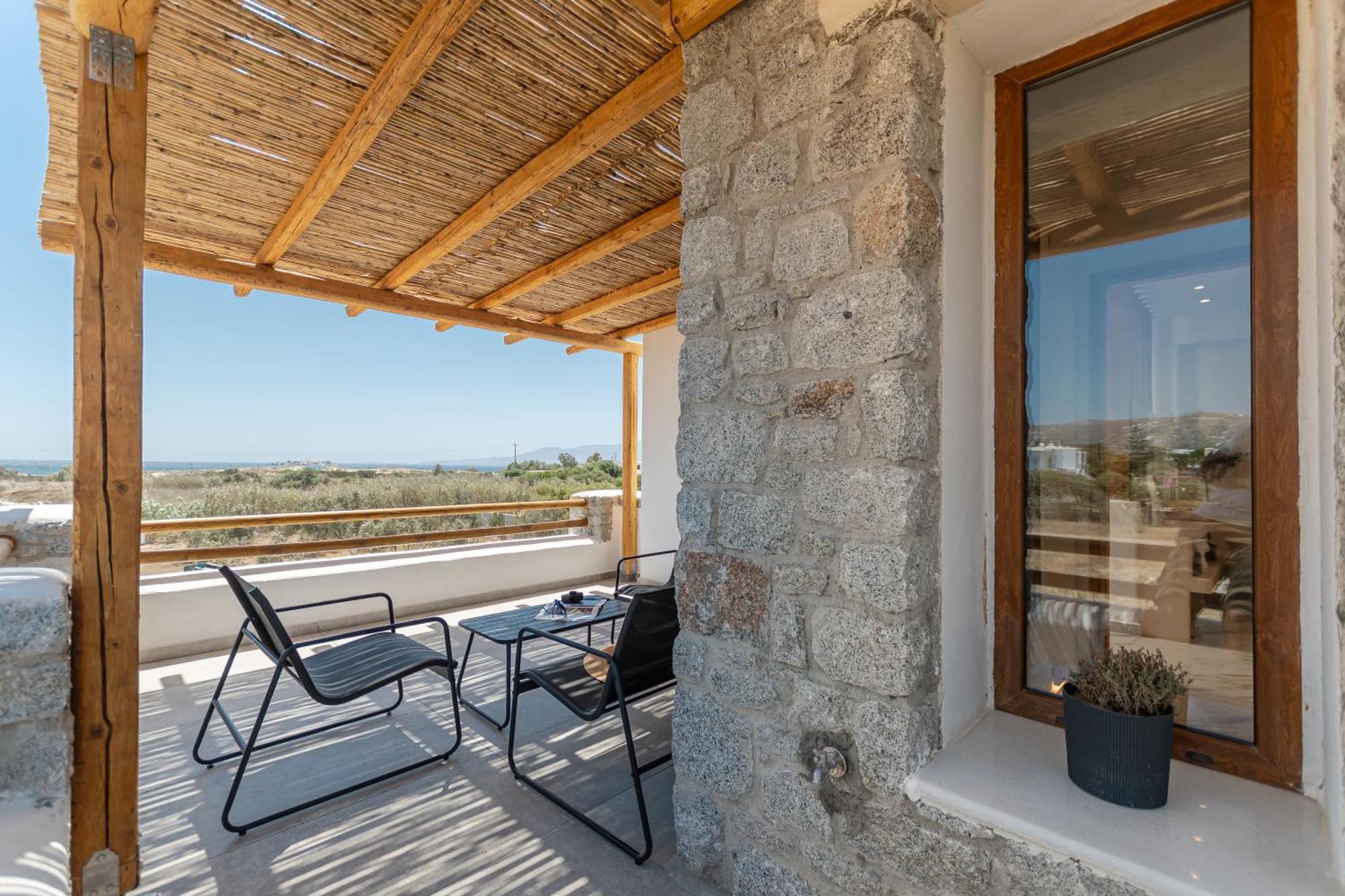 Naxos Beachwalk Villa Plaka Maragkas Exteriör bild