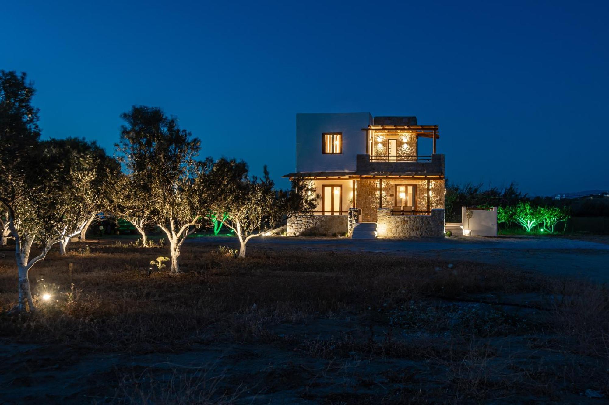 Naxos Beachwalk Villa Plaka Maragkas Exteriör bild