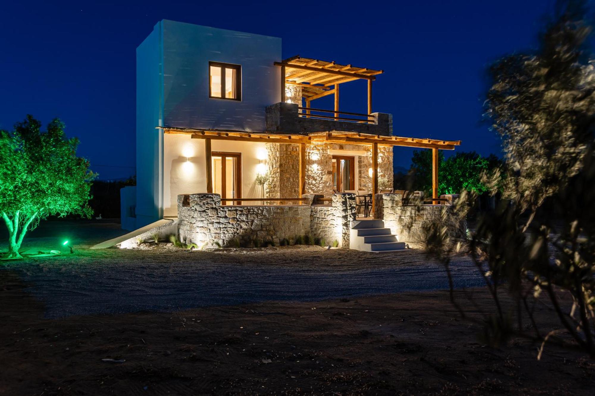 Naxos Beachwalk Villa Plaka Maragkas Exteriör bild