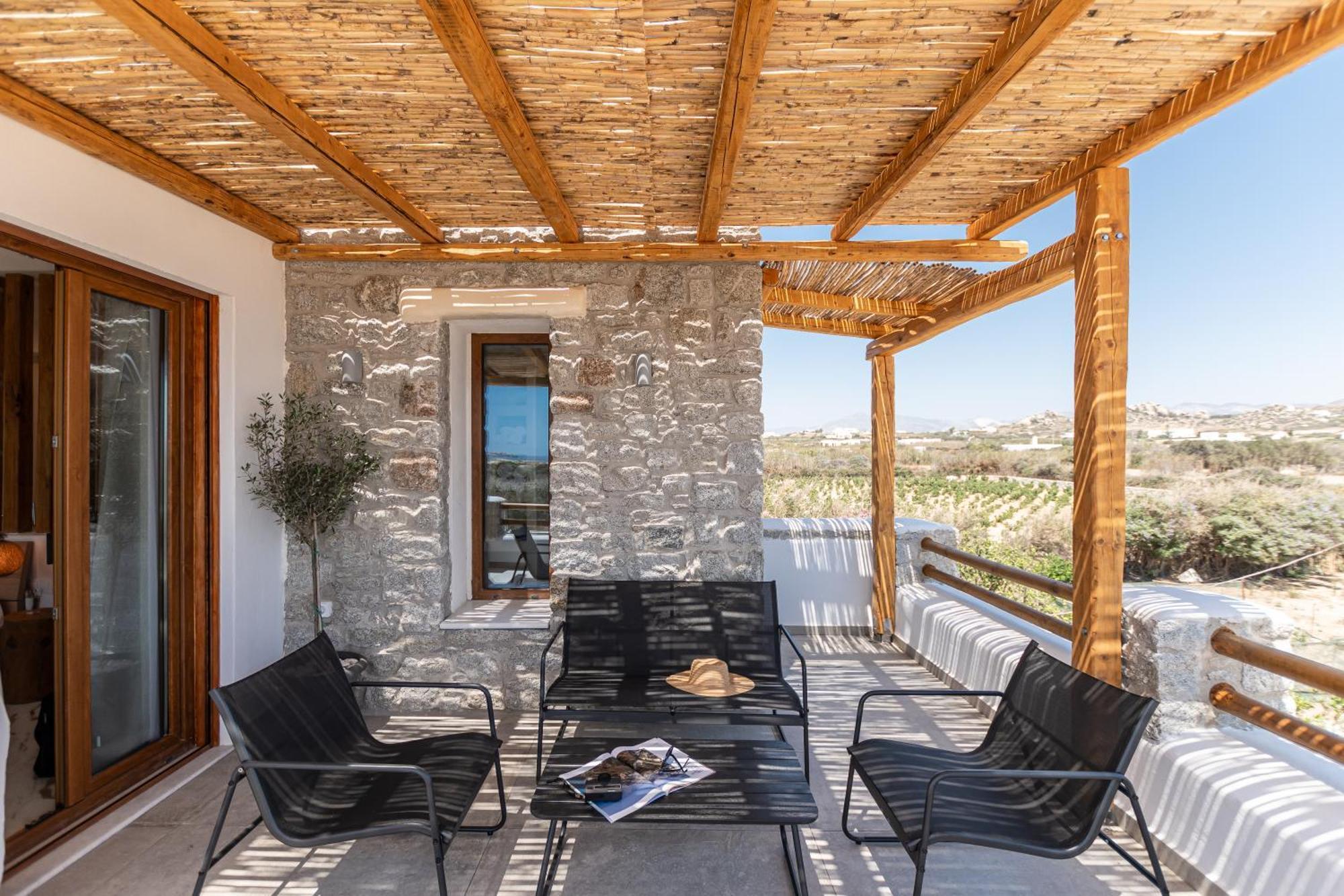 Naxos Beachwalk Villa Plaka Maragkas Exteriör bild