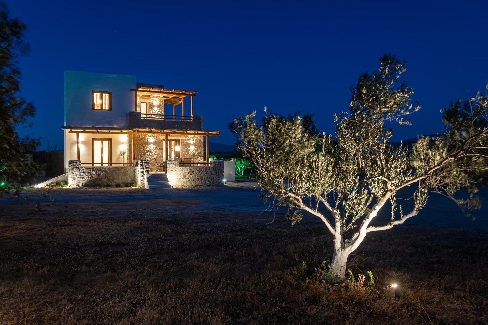 Naxos Beachwalk Villa Plaka Maragkas Exteriör bild