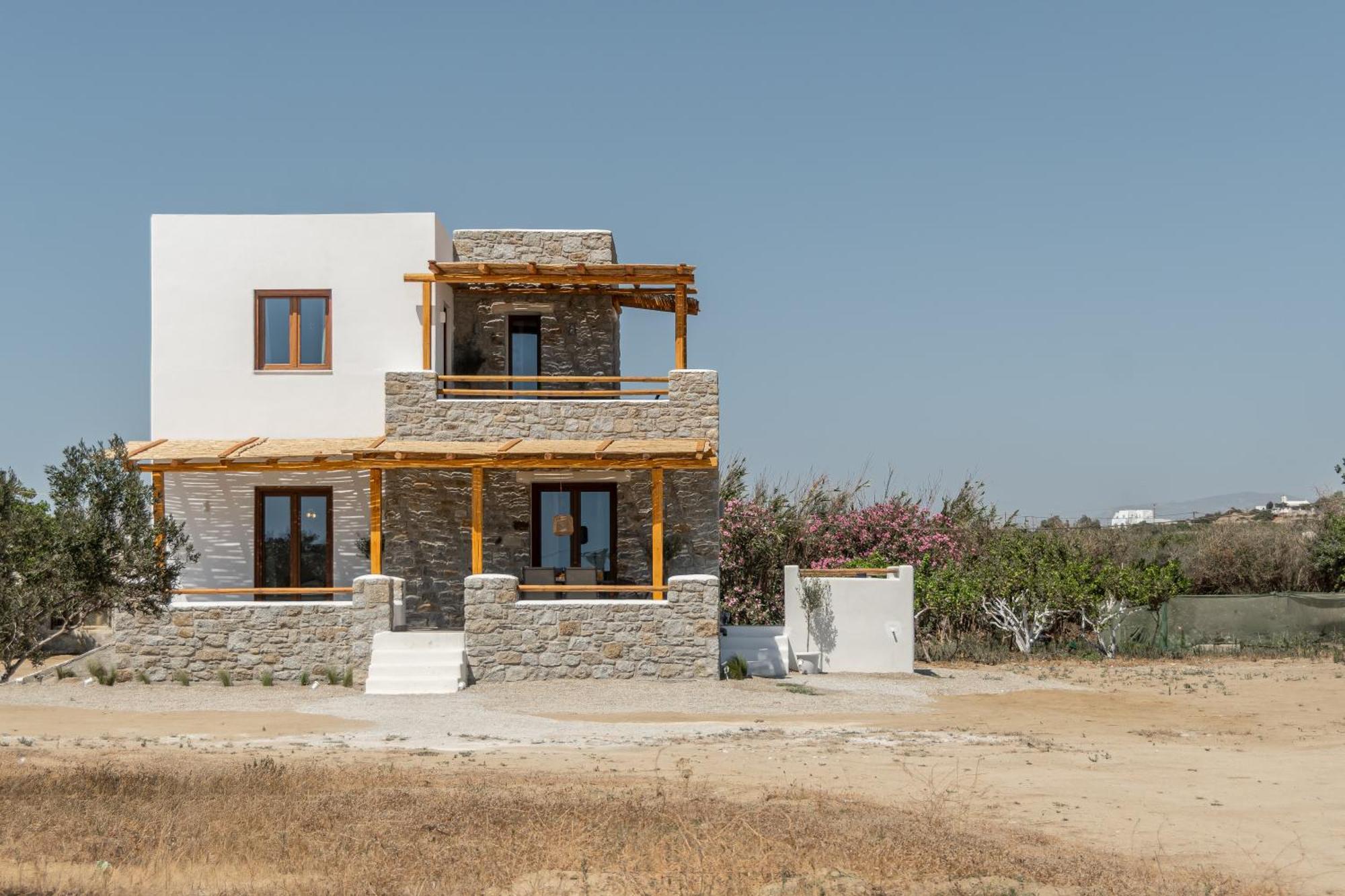 Naxos Beachwalk Villa Plaka Maragkas Exteriör bild
