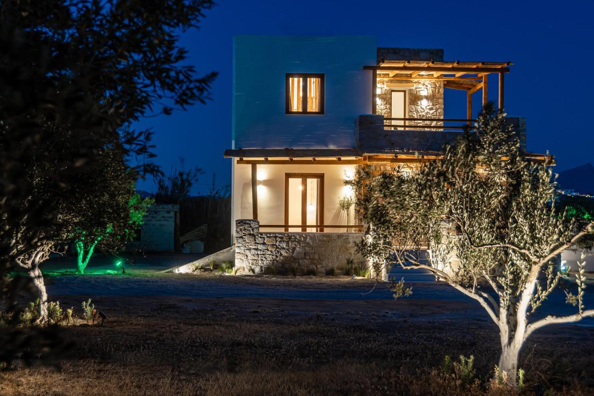 Naxos Beachwalk Villa Plaka Maragkas Exteriör bild