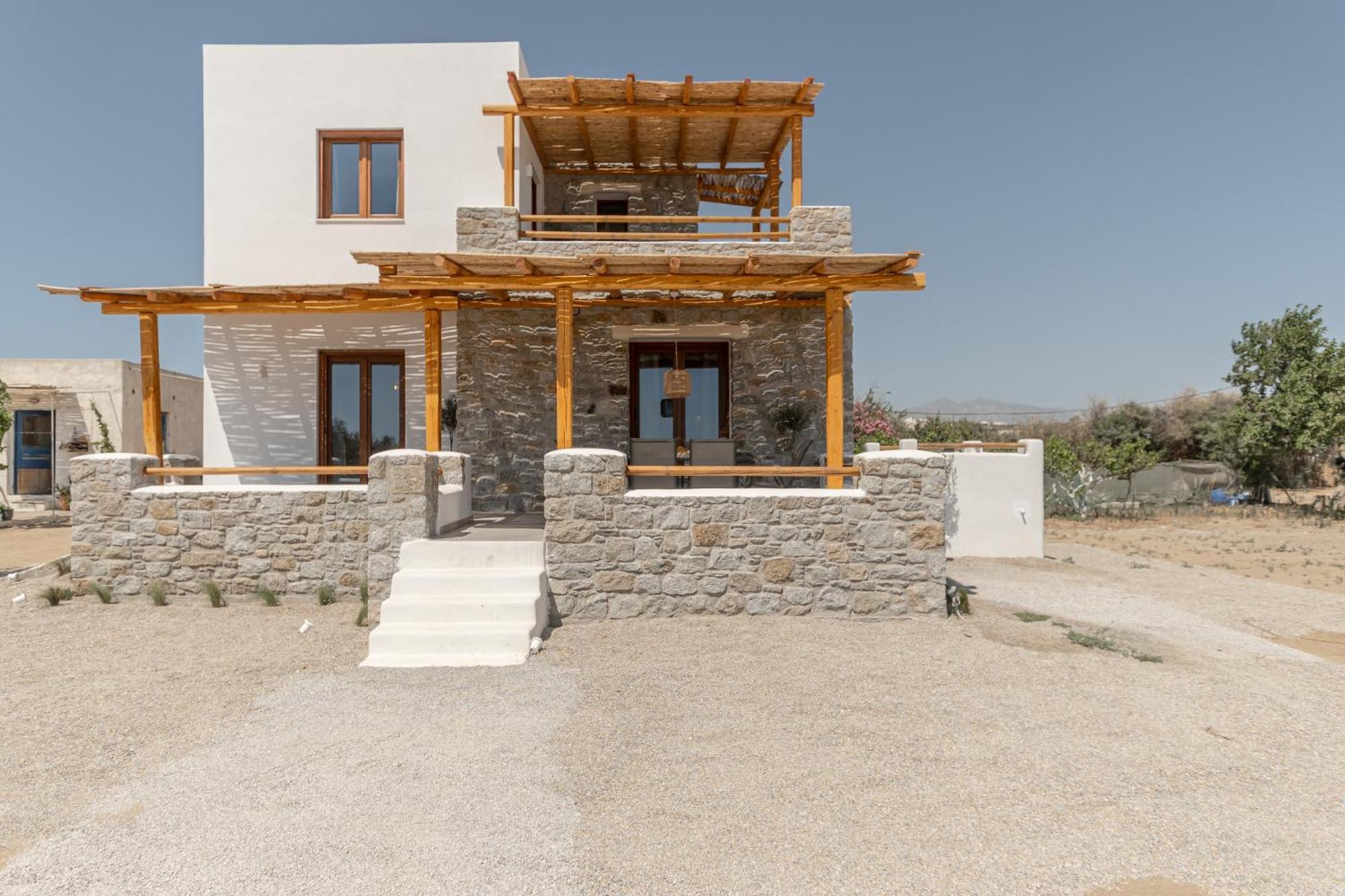 Naxos Beachwalk Villa Plaka Maragkas Exteriör bild
