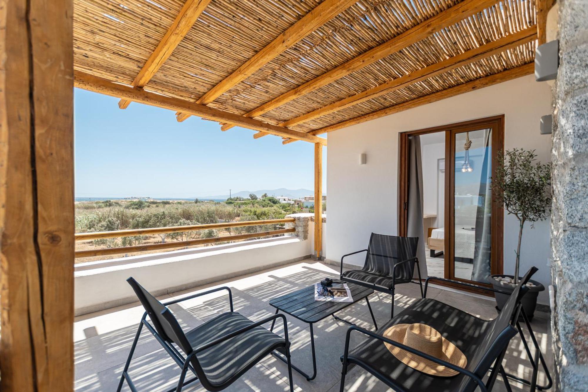 Naxos Beachwalk Villa Plaka Maragkas Exteriör bild
