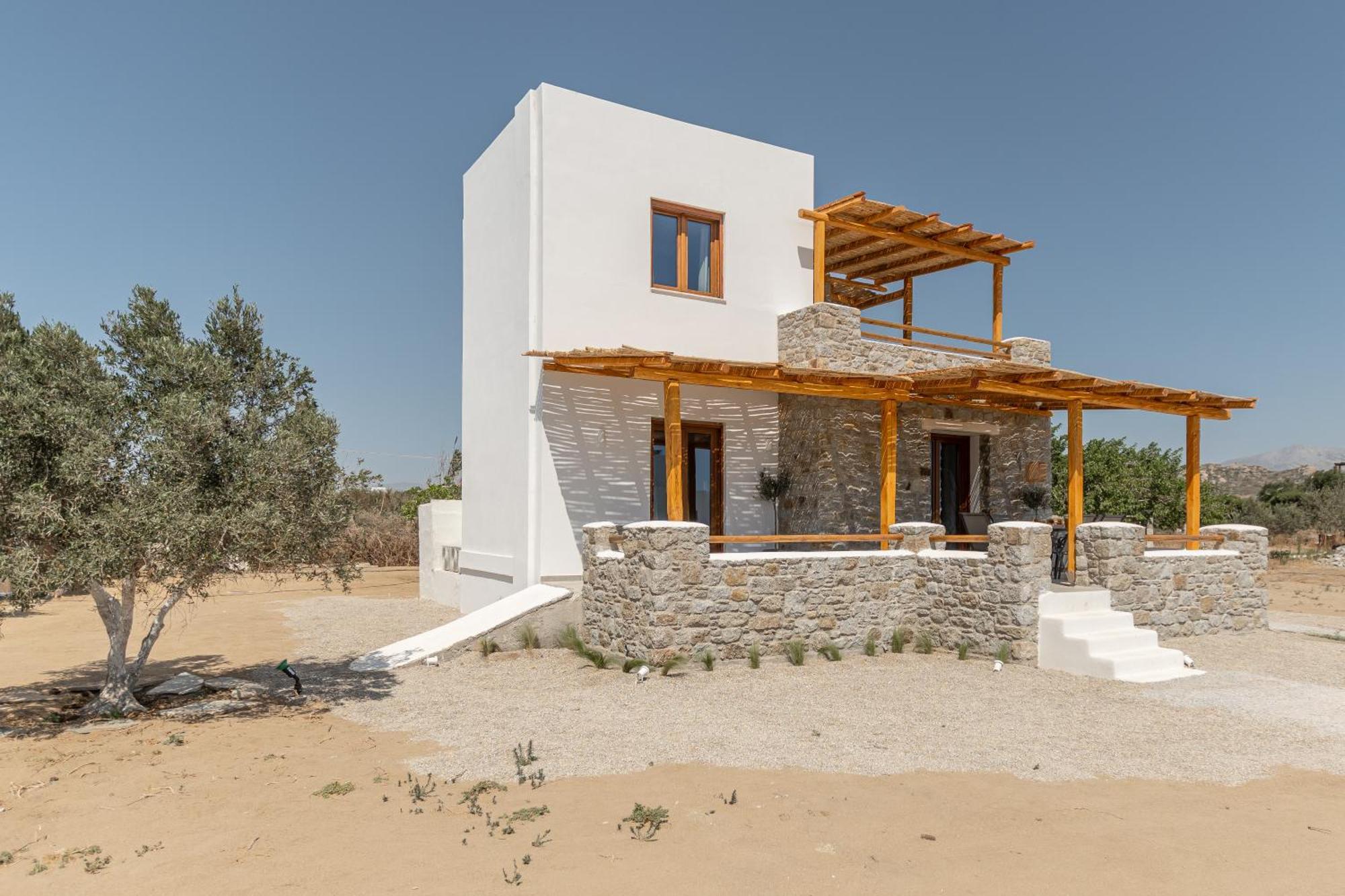 Naxos Beachwalk Villa Plaka Maragkas Exteriör bild