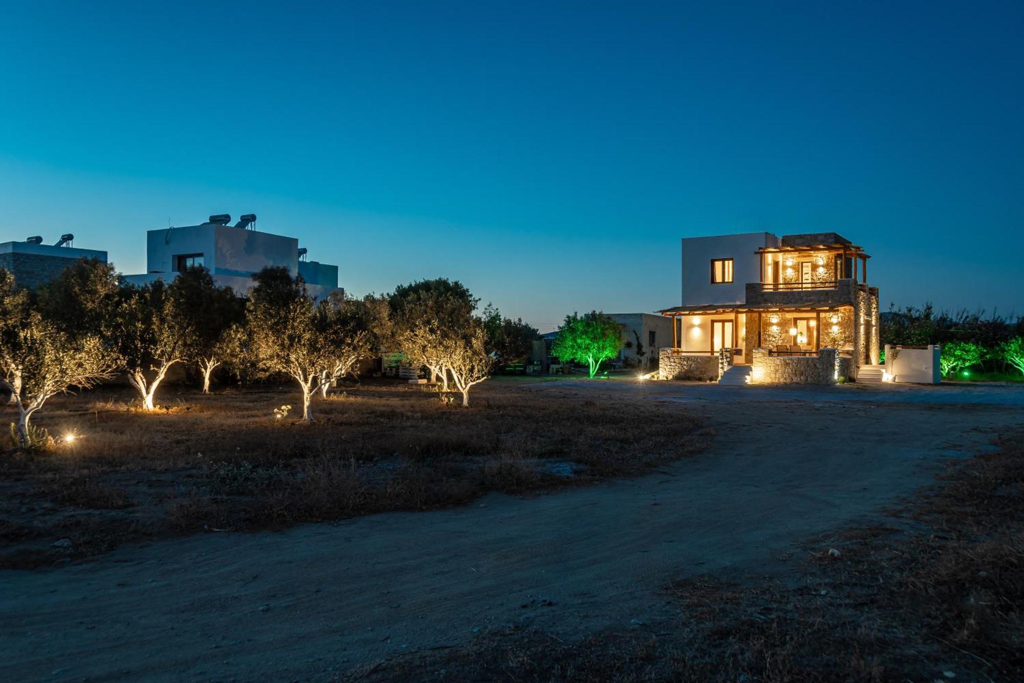 Naxos Beachwalk Villa Plaka Maragkas Exteriör bild