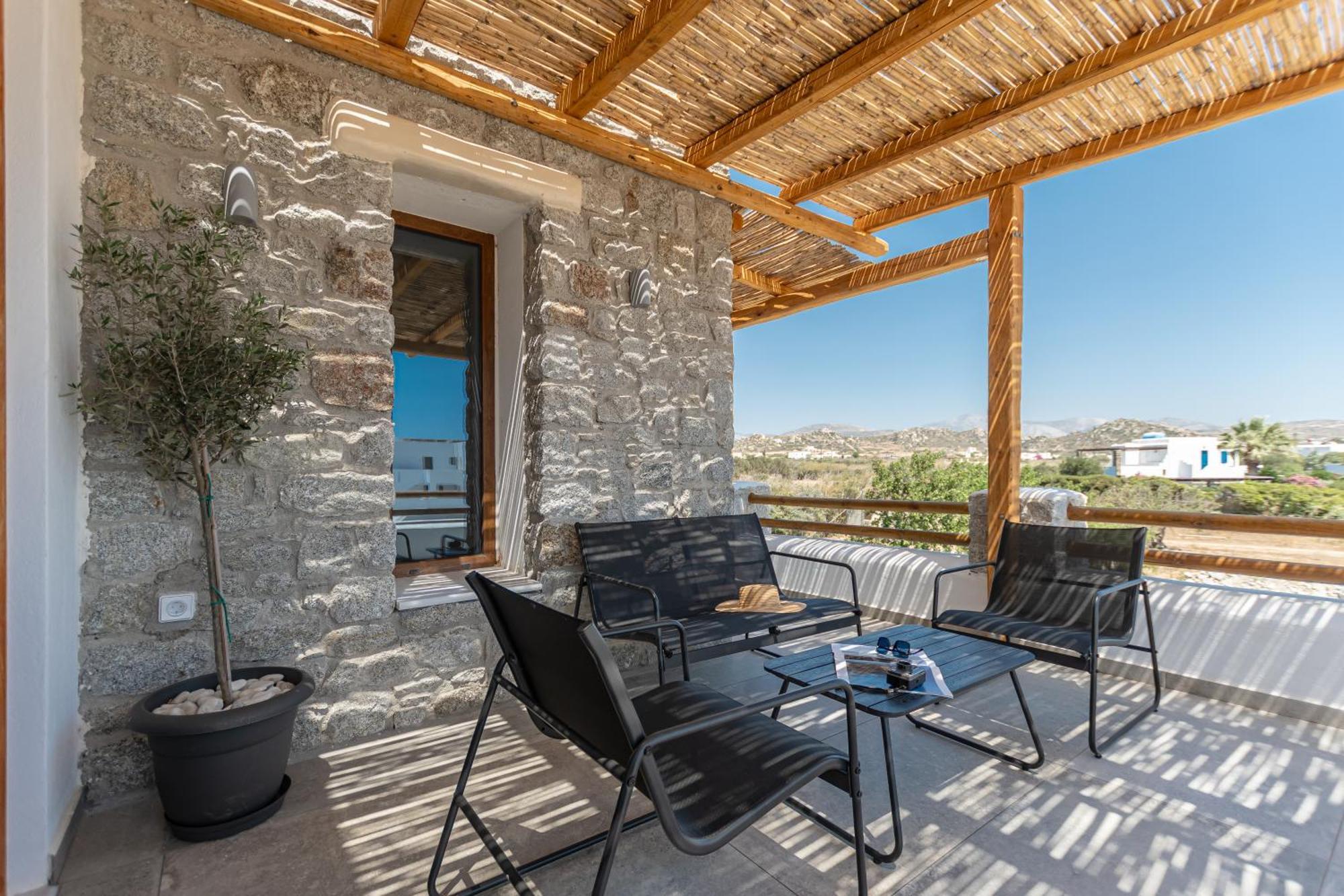 Naxos Beachwalk Villa Plaka Maragkas Exteriör bild