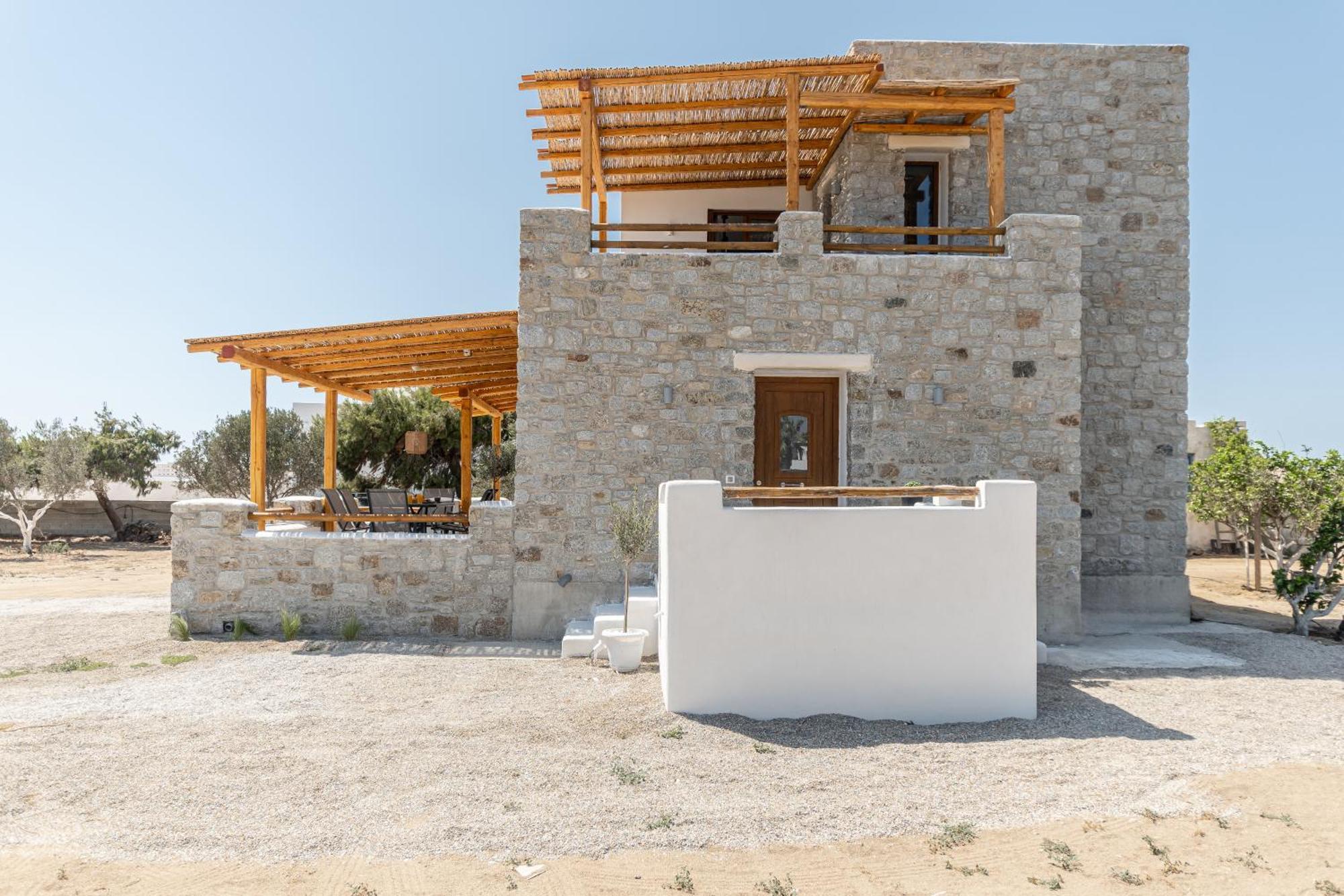 Naxos Beachwalk Villa Plaka Maragkas Exteriör bild