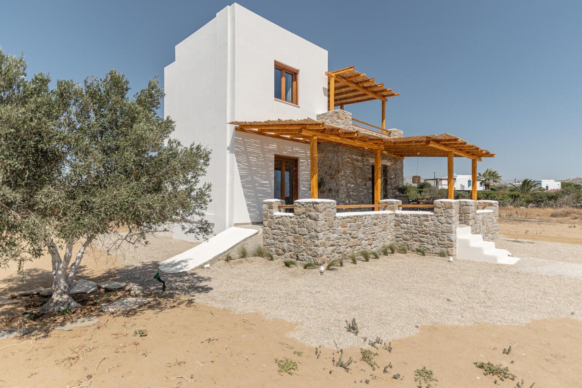 Naxos Beachwalk Villa Plaka Maragkas Exteriör bild