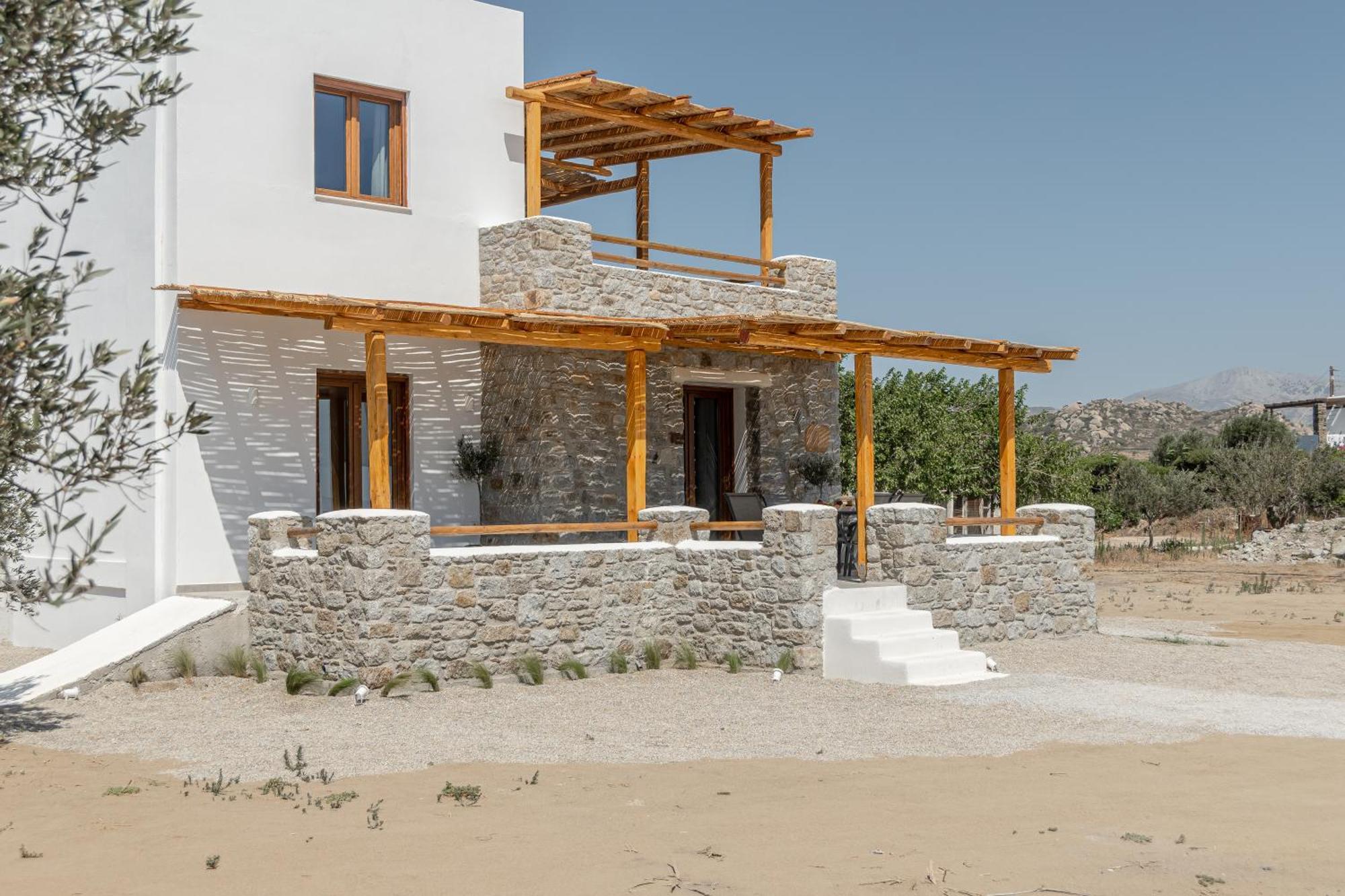 Naxos Beachwalk Villa Plaka Maragkas Exteriör bild