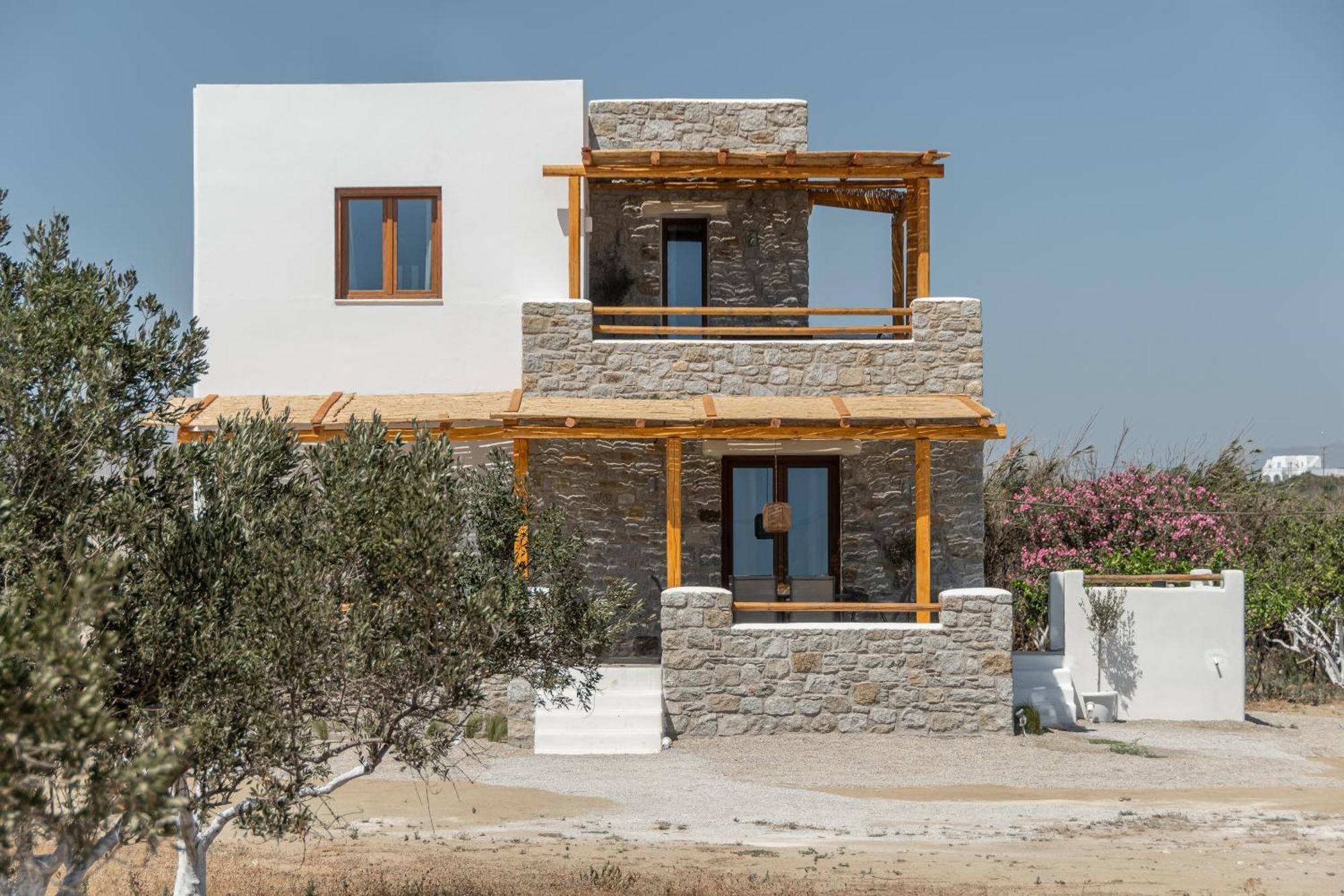 Naxos Beachwalk Villa Plaka Maragkas Exteriör bild