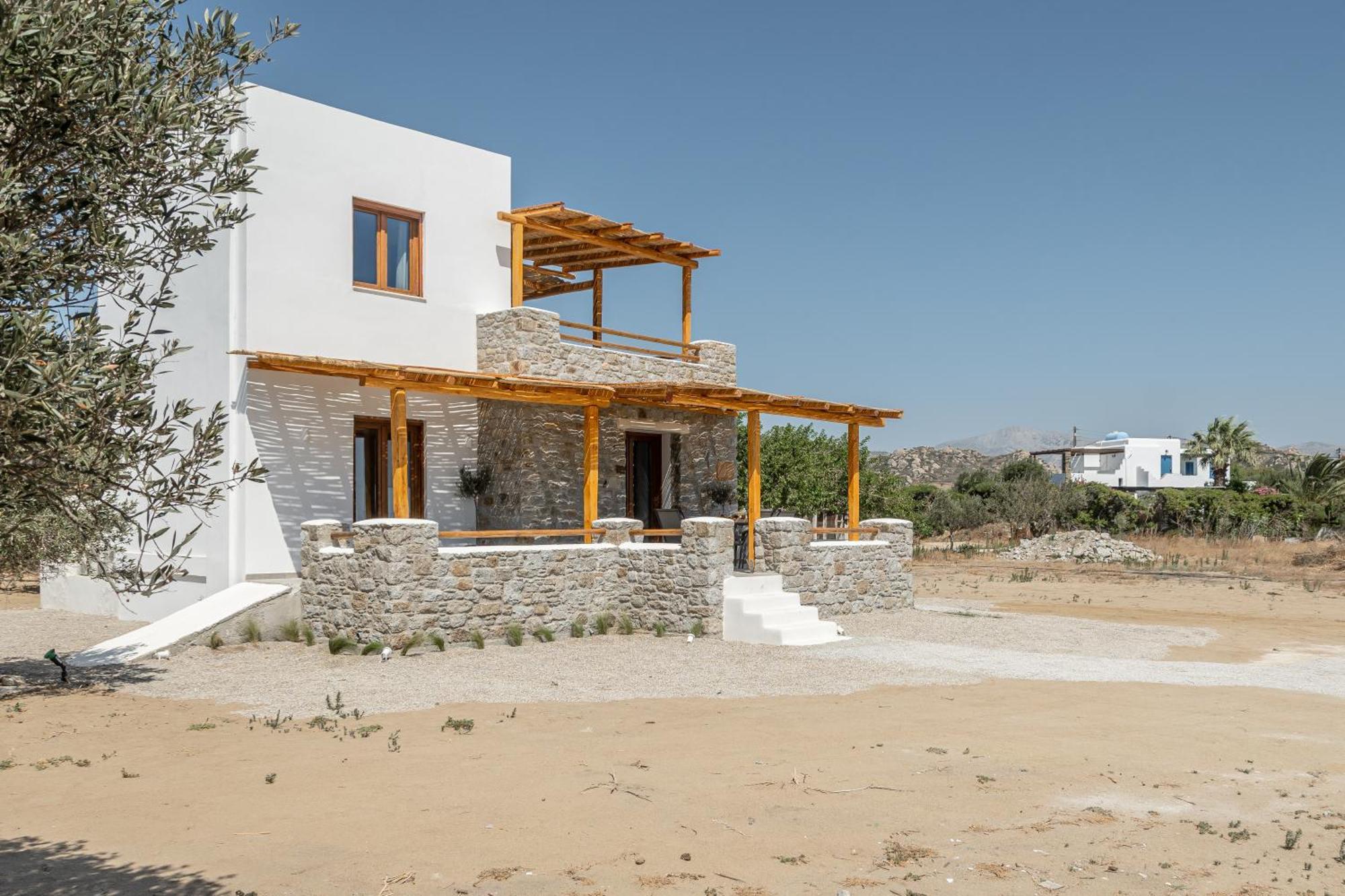 Naxos Beachwalk Villa Plaka Maragkas Exteriör bild
