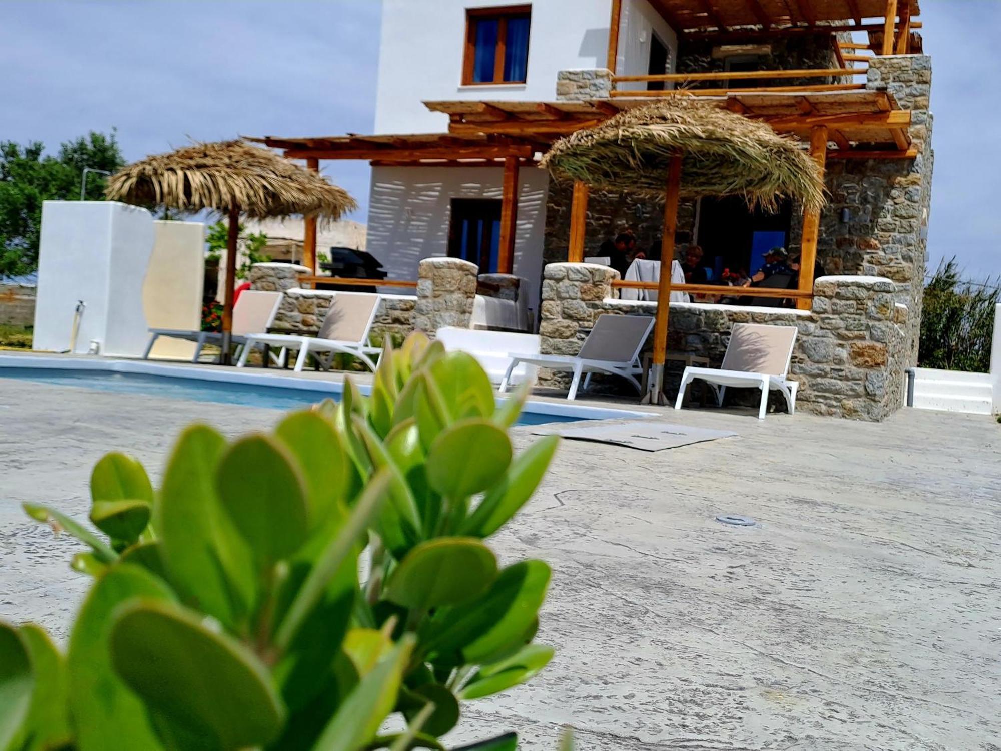Naxos Beachwalk Villa Plaka Maragkas Exteriör bild