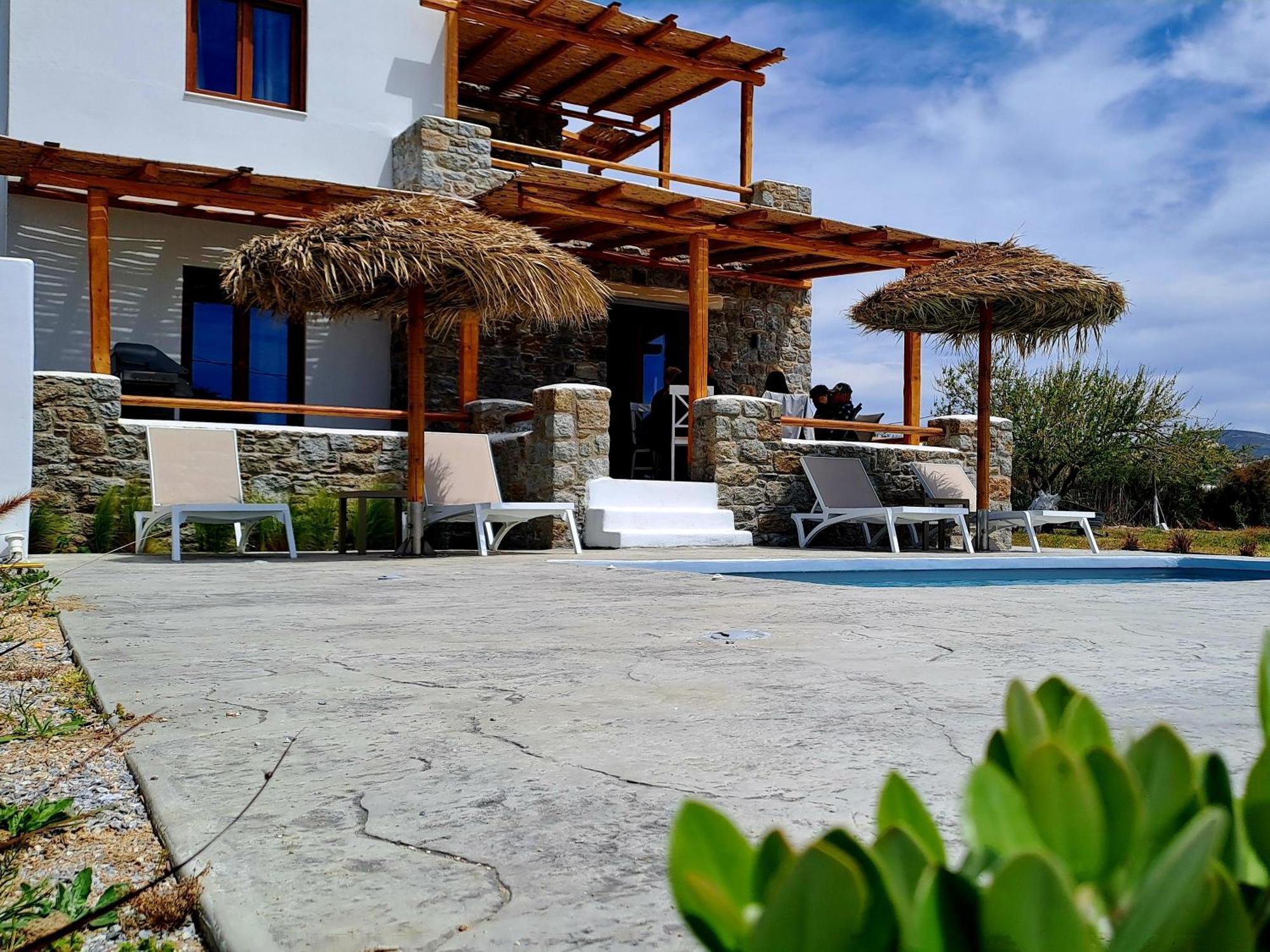 Naxos Beachwalk Villa Plaka Maragkas Exteriör bild